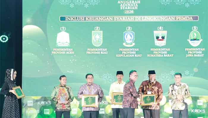Pemprov Sumbar Sabet Prestasi Nasional di Ajang Anugerah Adinata Syariah 2026 1 Pemprov Sumbar Sabet Prestasi Nasional di Ajang Anugerah Adinata Syariah 2026