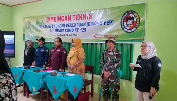 Satgas TMMD ke-129 Kodim 0306/50 Kota gelar Penyuluhan Pangan dan Perikanan di Jorong Buluh Kasok