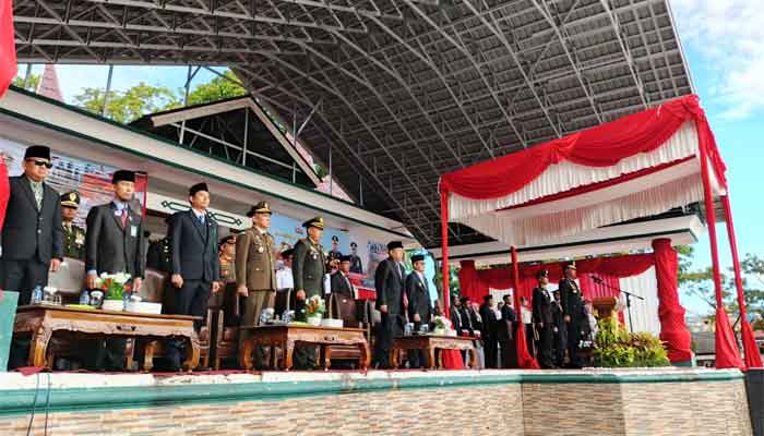 Polresta Bukittinggi Gelar Upacara Peringatan HUT Bhayangkara ke-80
