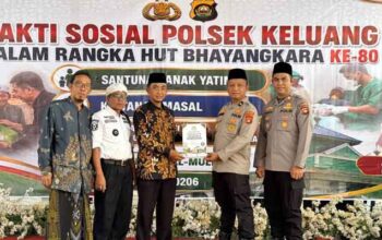 Polsek Keluang Meriahkan HUT Bhayangkara ke-80 dengan Bakti Sosial 6 Polsek Keluang Meriahkan HUT Bhayangkara ke 80 dengan bakti Sosial