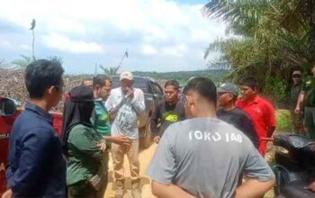 Ratusan Warga Sikabau Hadang Mobil UPTD Kehutanan Dharmasraya, Tolak Klaim Ulayat oleh PT KBL 3 Ratusan Warga Sikabau Hadang Mobil UPTD Kehutanan Dharmasraya