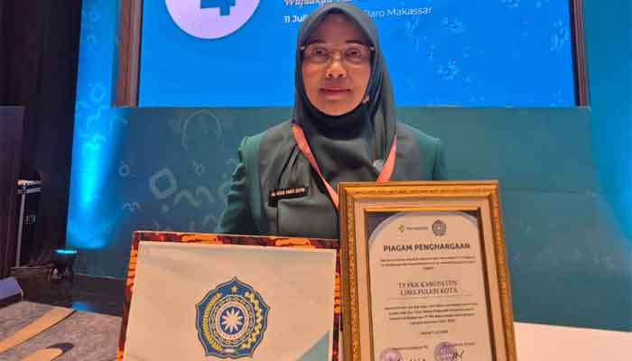 TP-PKK Limapuluh Kota Raih Penghargaan Nasional dalam mendukung Intervensi Imunisasi Anak Zero Dose