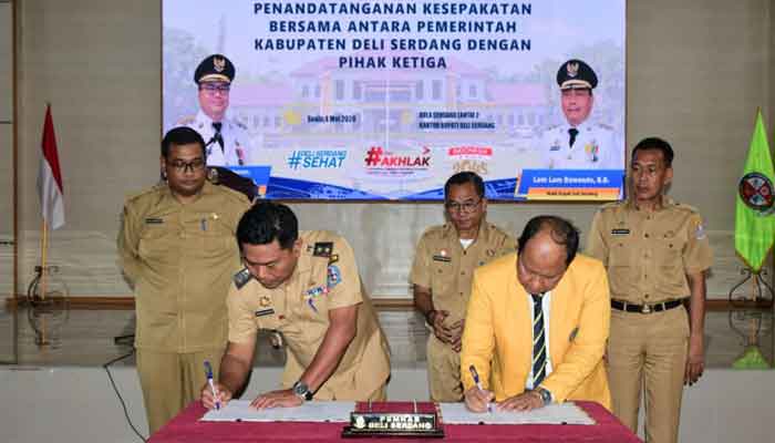 UNP Jalin Kerjasama dengan Pemkab Deli Serdang