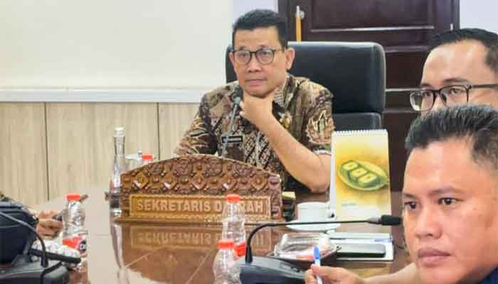 Sekda Muba Ikuti Webinar Penguatan Strategi Pembiayaan Pembangunan Daerah bersama Kemendagri