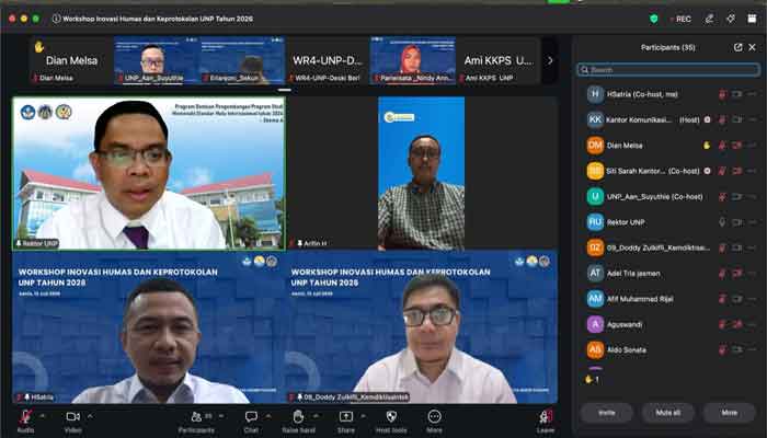 UNP adakan Workshop Inovasi Humas dan Keprotokolan