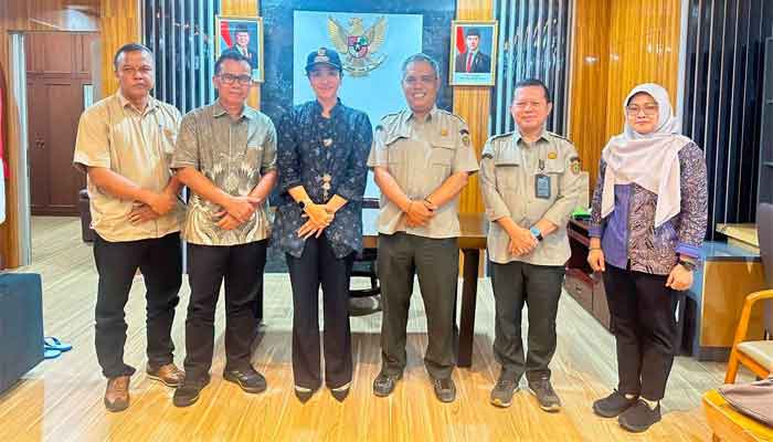 Bupati Dharmasraya, Annisa Suci Ramadhani di Kementerian Pertanian