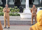 Sekretariat DPRD Sumbar Bangun Budaya Kerja Disiplin Lewat Apel Pagi