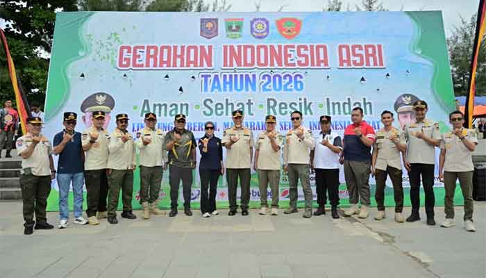Gerakan Indonesia Asri Tahun 2026 di Lapangan Pantai Purus Cimpago, Kota Padang
