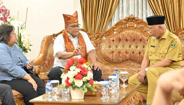 Gubernur Sumbar Bersama Menteri Lingkungan Hidup Bahas Penguatan Perhutanan Sosial, Pengelolaan Sampah dan Perdagangan Karbon