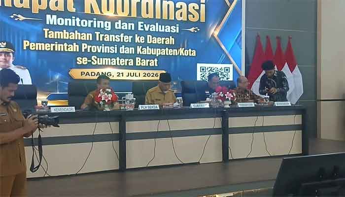 Pemko Payakumbuh Perkuat Mitigasi Bencana dengan Tambahan TKD Rp 116,97 Miliar 1 Rapat Asistensi dan Monitoring Penyesuaian APBD dalam rangka Pemanfaatan Tambahan Dana Transfer ke Daerah (TKD) Tahun Anggaran 2026 bagi pemerintah provinsi serta kabupaten/kota se-Sumatera Barat
