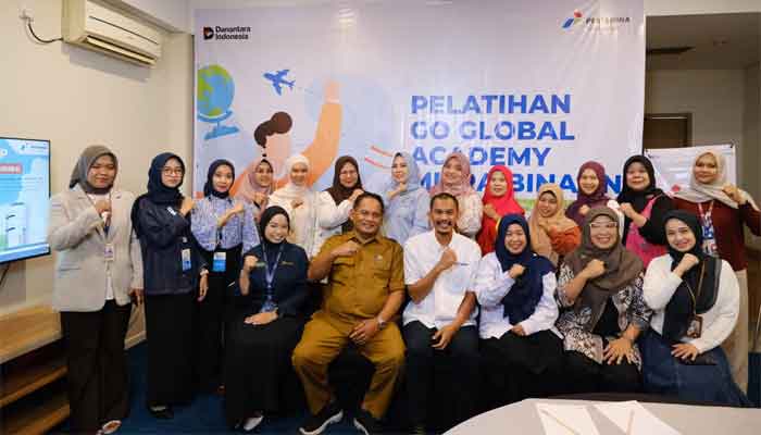 Pertamina Patra Niaga Regional Sumbagut bekerjasama dengan Universitas Riau selenggarakan pelatihan Go Global Academy bagi mitra binaan 10 UMKM binaan di Pekanbaru