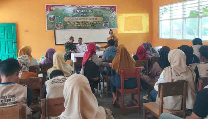 Satgas TMMD ke-129 Kodim 0306/50 Kota Bekali Pemuda Sarilamak Ilmu Kepariwisataan
