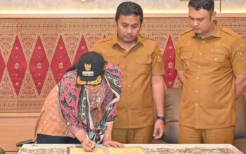 Penandatanganan komitmen bersama menjadikan Koridor Sawahlunto, Sijunjung, Dharmasraya (Sajunraya) sebagai Proyek Strategis Nasional (PSN)