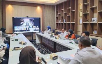 Pemkab Solok Selatan Segera Perbaharui Data Luas Baku Sawah 6 Rapat evaluasi dua mingguan progres penginputan data LBS melalui aplikasi SIMSALABIM yang digelar di Ruang Rapat Bupati Solok Selatan