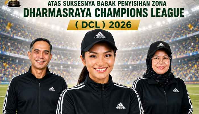 Ucapan Terima Kasih Pemkab Dharmasraya atas sukseskan Babak Penyisihan DCL 2026