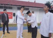 Bupati Sijunjung, Benny Dwifa Yuswir serahkan SK Remisi Umum kepada 151 Warga Binaan Lapas Kelas IIB Muaro Sijunjung