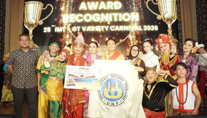 IMT-GT Varsity Carnival 2026 Berakhir, Rektor UNP: Kemenangan Terbesar adalah Persahabatan
