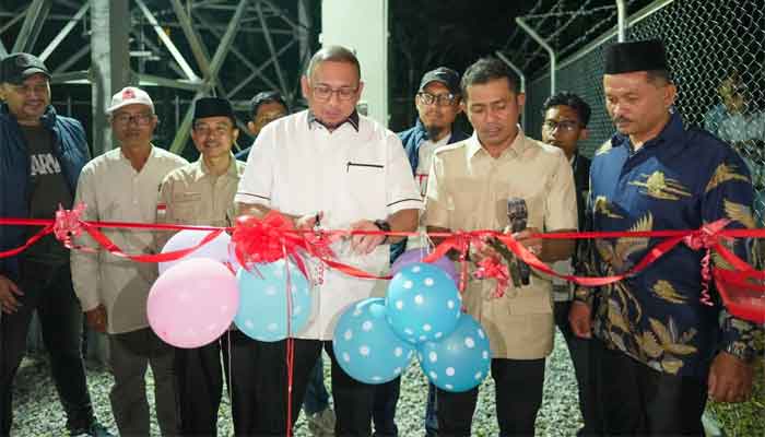 Andre Rosiade Resmikan 2 Tower BTS di Nagari Sariak Alahan Tigo Solok