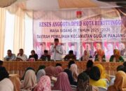 8 Anggota DPRD Kota Bukittinggi Dapil Guguak Panjang Laksanakan Reses Kelompok 9 Sebanyak 8 Anggota DPRD Kota Bukittinggi Dapil Guguak Panjang Laksanakan Reses Kelompok