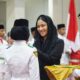 Bupati Annisa Suci Ramadhani kukuhkan 54 Anggota Paskibraka Dharmasraya 2026