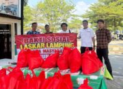 Bakti Sosial Laskar Lampung Salurkan Ratusan Paket Sembako untuk Masyarakat