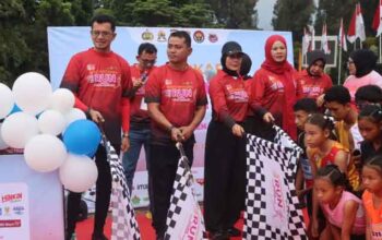 Pembukaan Bhayangkara Run Road to Police Women Run 2026 Polres Solok