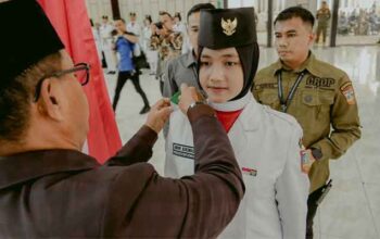 Bupati Khairunas Kukuhkan 67 Anggota Paskibraka Solok Selatan 2026