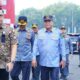 Bupati Muba Hadiri Apel Akbar Satlinmas di Palembang