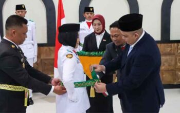 Bupati Roby Kurniawan kukuhkan 33 Anggota Paskibraka Kabupaten Bintan 2026