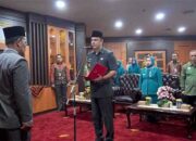 Bupati Sijunjung Lantik Suardi sebagai Penjabat Wali Nagari Kamang