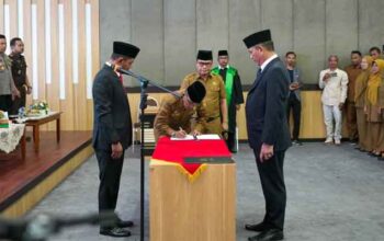 Bupati Solok, Jon Firman Pandu lantik Masheri Yanda Boy sebagai Sekretaris Daerah