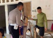 Korban Laka Lantas Dapat Kaki Palsu dari Satlantas Polres Bintan