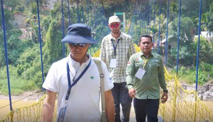 Evaluator UNESCO Telusuri Geosite Unggulan di Geopark Ranah Minang Silokek