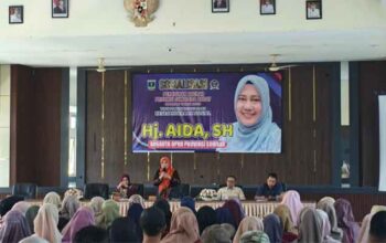 Anggota DPRD Sumbar, Hj Aida Gelar Sosialisasi Perda Tentang Penyelenggaraan Kesejahteraan Sosial di Aula Kantor Bupati Limapuluh Kota