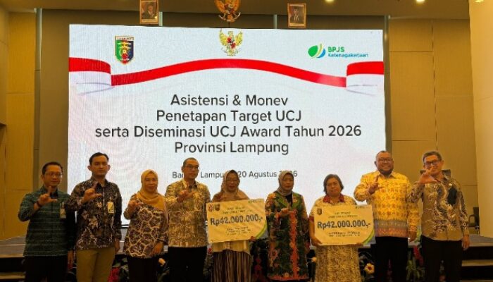 BPJS Ketenagakerjaan-Kemendagri Kawal Percepatan UCJ 2026 di Lampung