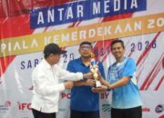 AMKI Jaya dan PWI Kota Depok Hadiri Turnamen Tenis Meja Media Beritakota 