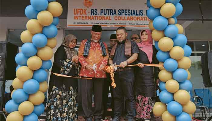 Gubernur Sumbar, Mahyeldi resmikan Kantor Kolaborasi Medis Putra Specialist Hospital Melaka Kini Hadir di Bukittinggi