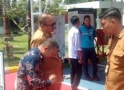 Kepala Biro Umum Setdaprov Sumbar Tinjau SPKLU di Halaman Kantor Gubernur