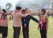Wawako Jeffry Lepas Kontingen Pramuka Kwarcab Kota Sawahlunto ke Jamnas 2026 di Cibubur