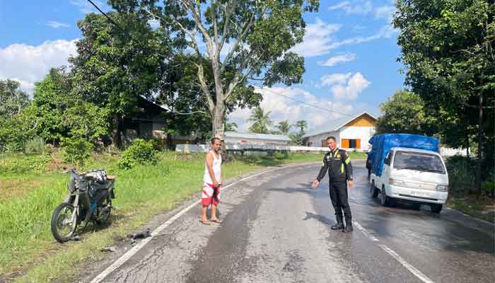 Tabrakan dengan Mobil di Sungai Rotan Solok, Pengendara Motor Meninggal