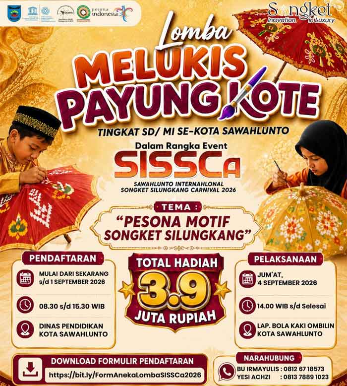 Lomba Melukis Payung Kote Meriahkan SISSCa 2026, Cek Jadwal Pendaftarannya 2 Lomba Melukis Payung Kote Meriahkan SISSCa 2026