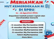 Pertamina Patra Niaga Regional Sumbagut Berbagi Hadiah Kemerdekaan Melalui MyPertamina di 24 SPBU