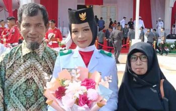 Dari Pangkalan Ojek, Nindy Harsita Putri Lolos Jadi Paskibraka Provinsi Kepri 2026