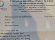 Ombudsman Sumbar Pastikan Tak Ada Maladministrasi Perizinan, Dokumen Lingkungan PT SPS Kini Ditangani Pusat