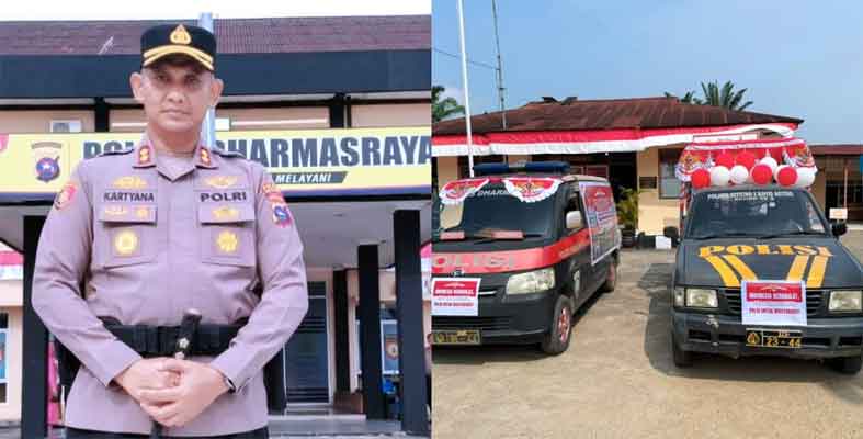 Pawai Budaya HUT RI ke-81, Polres Dharmasraya Tampilkan Wajah Humanis hingga Kendaraan Tempur 2 Pawai Budaya HUT RI ke-81 Polres Dharmasraya