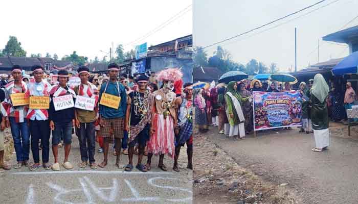 Ketika Hutan Tak Lagi Menjadi Rumah: Pesan Sunyi dari Pawai Budaya Sikabau 2 Pawai Budaya Sikabau tahun 2026