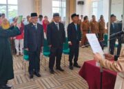 Pelantikan 3 Pejabat Pimpinan Tinggi Pratama Pemkab Dharmasraya
