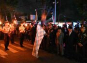 Peringati HUT RI ke-81, Pemko Bukittinggi ‎Upacara Taptu dan Pawai Obor