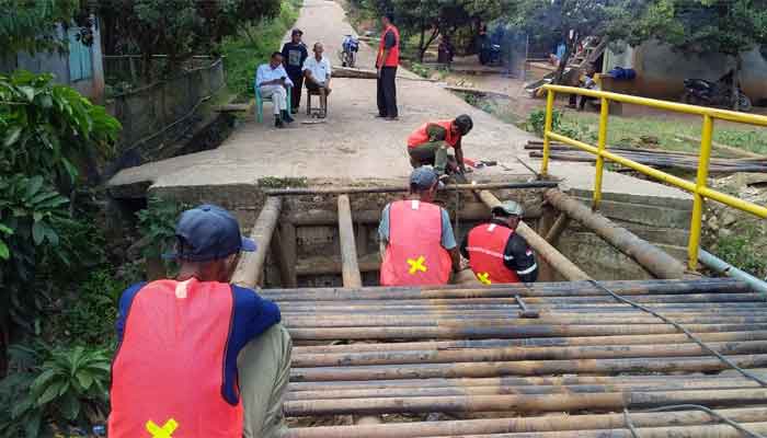 Perbaikan Pemkab Muba Rampung, Jembatan Purwosari Kini Kembali Aman Dilalui