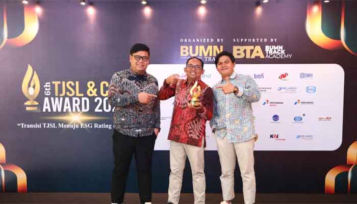 Pertamina Patra Niaga Regional Sumbagut Raih Predikat Platinum TSJL & CSR Award 2026
